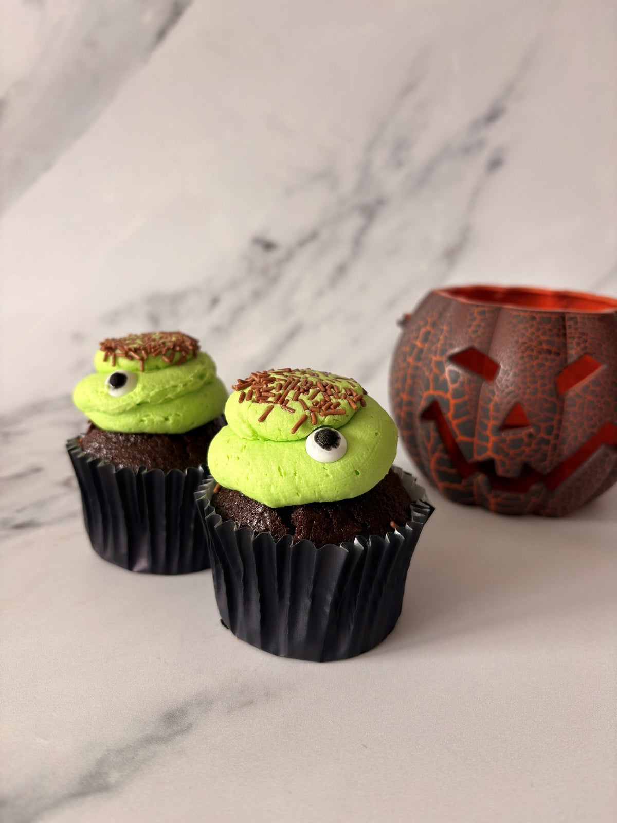 One Eyed Monster Cupcakes x 2