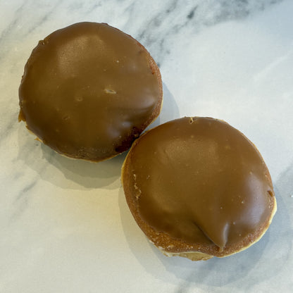 Caramel Custard Doughnut x 2