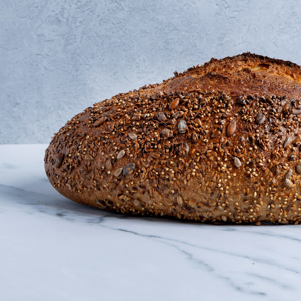 Rustic White and Rye Sourdough