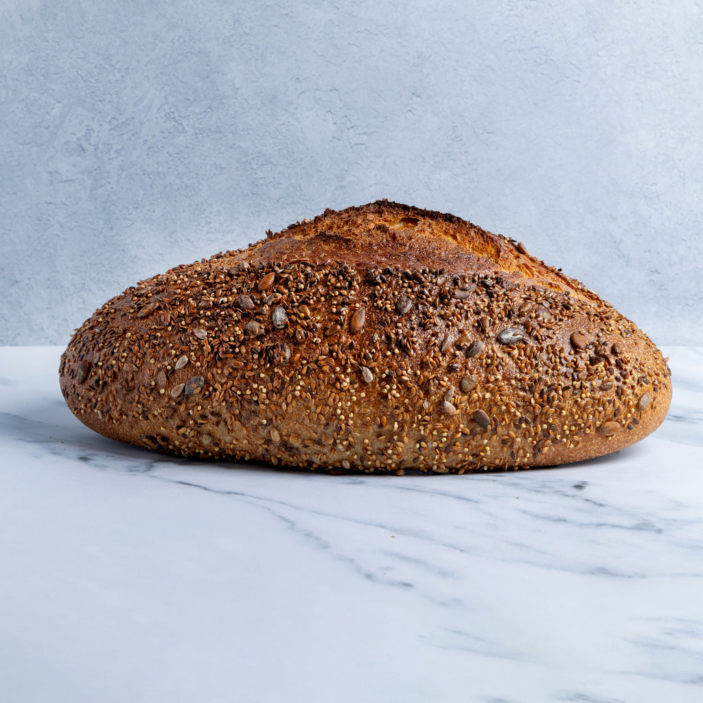 Rustic White and Rye Sourdough