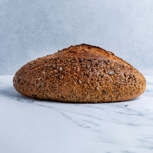Rustic White and Rye Sourdough