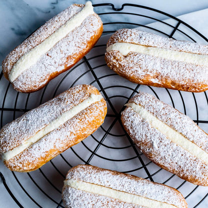 Vanilla Cream Doughnuts x 2