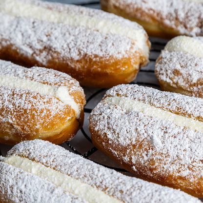Vanilla Cream Doughnuts x 2