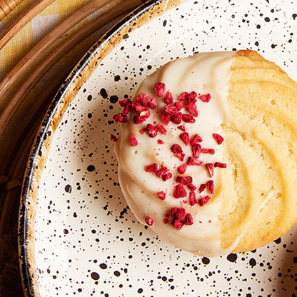White Chocolate & Raspberry Viennese Swirls x 2
