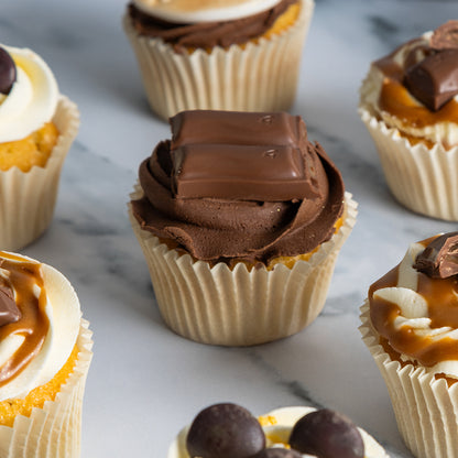 Chocolate & Caramel Celebration Cupcake Box