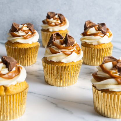 Cadbury Milk Caramel Cupcake Box