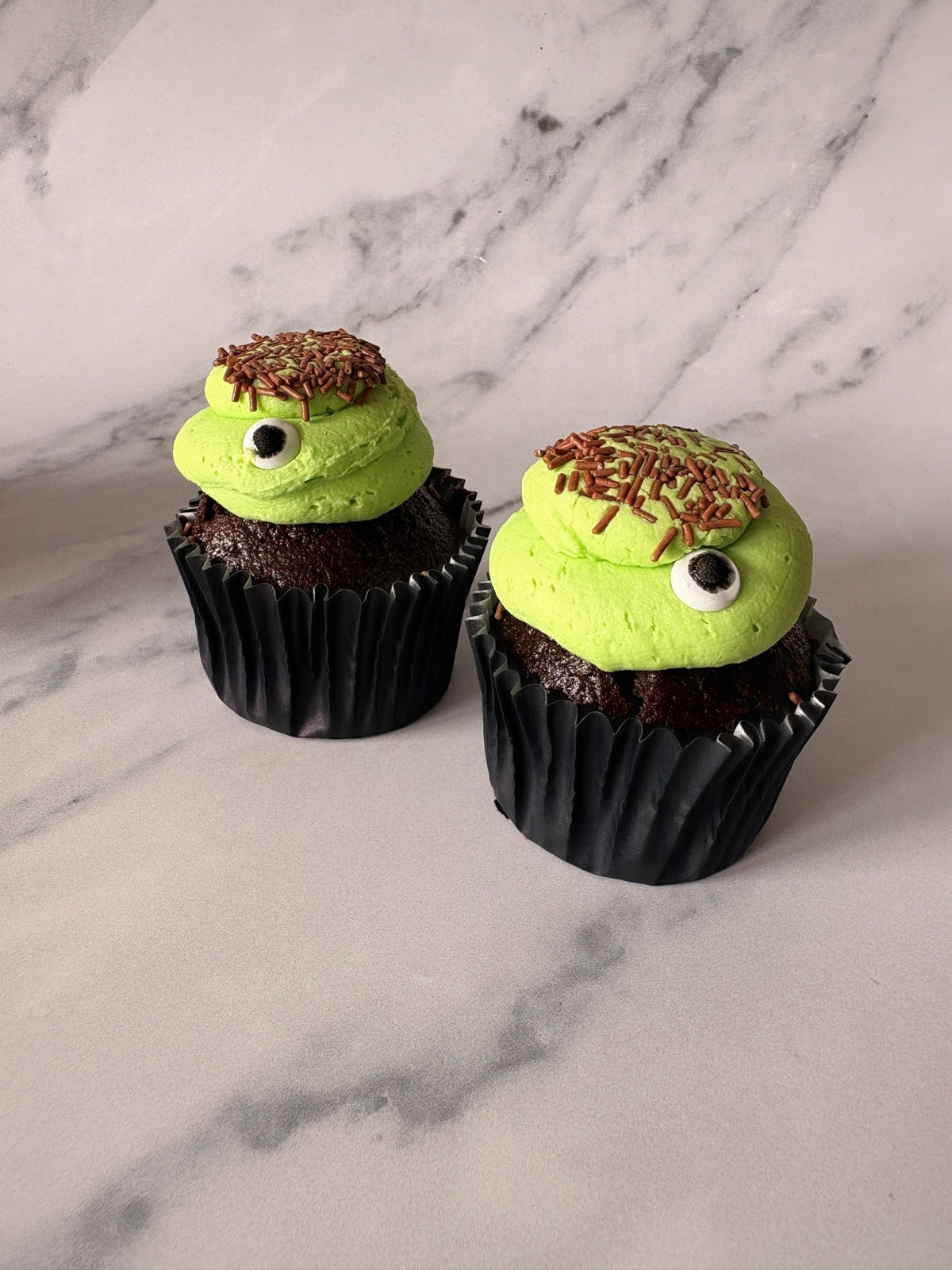 One Eyed Monster Cupcakes x 2