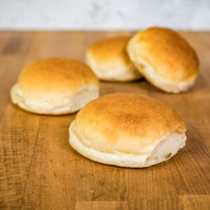 White Soft Rolls x6