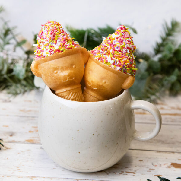 Christmas Sparkle Cones x 2