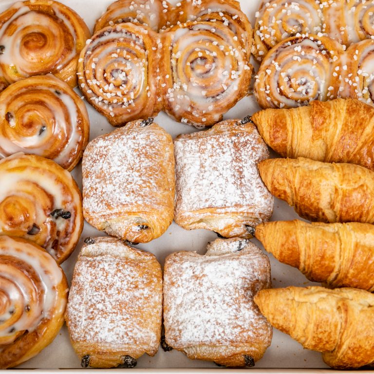 Sweet Pastry Selection Box Warings Bakery Berkshire