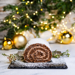 Double Chocolate Swiss Roll