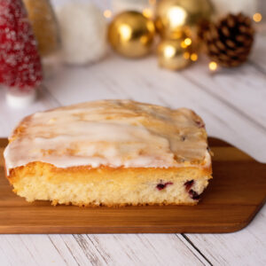 Lemon & Blackcurrant Loaf Cake